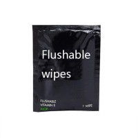 Private label biodegradable flushable wipes. quality water wipes