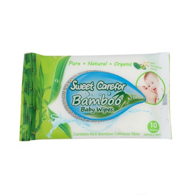 OEM biodegradable baby wipes bamboo wipes