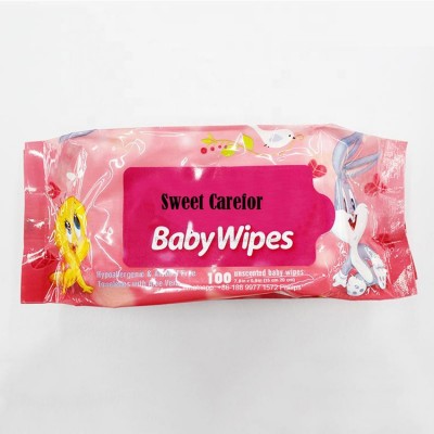 Materia prima para toallitas humedas. 100pcs OEM baby water wipes